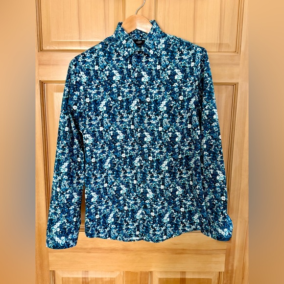 Express Men’s Cotton Stretch 1MX Dress Short - Small - Picture 1 of 6